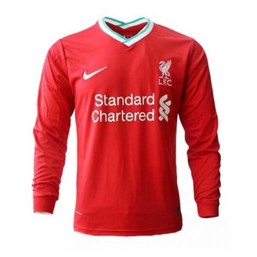 Tailandia Camiseta Liverpool Replica Primera Ropa ML 2020/21 Rojo